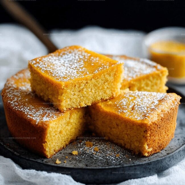 Pumpkin Magic Custard Cake Steps