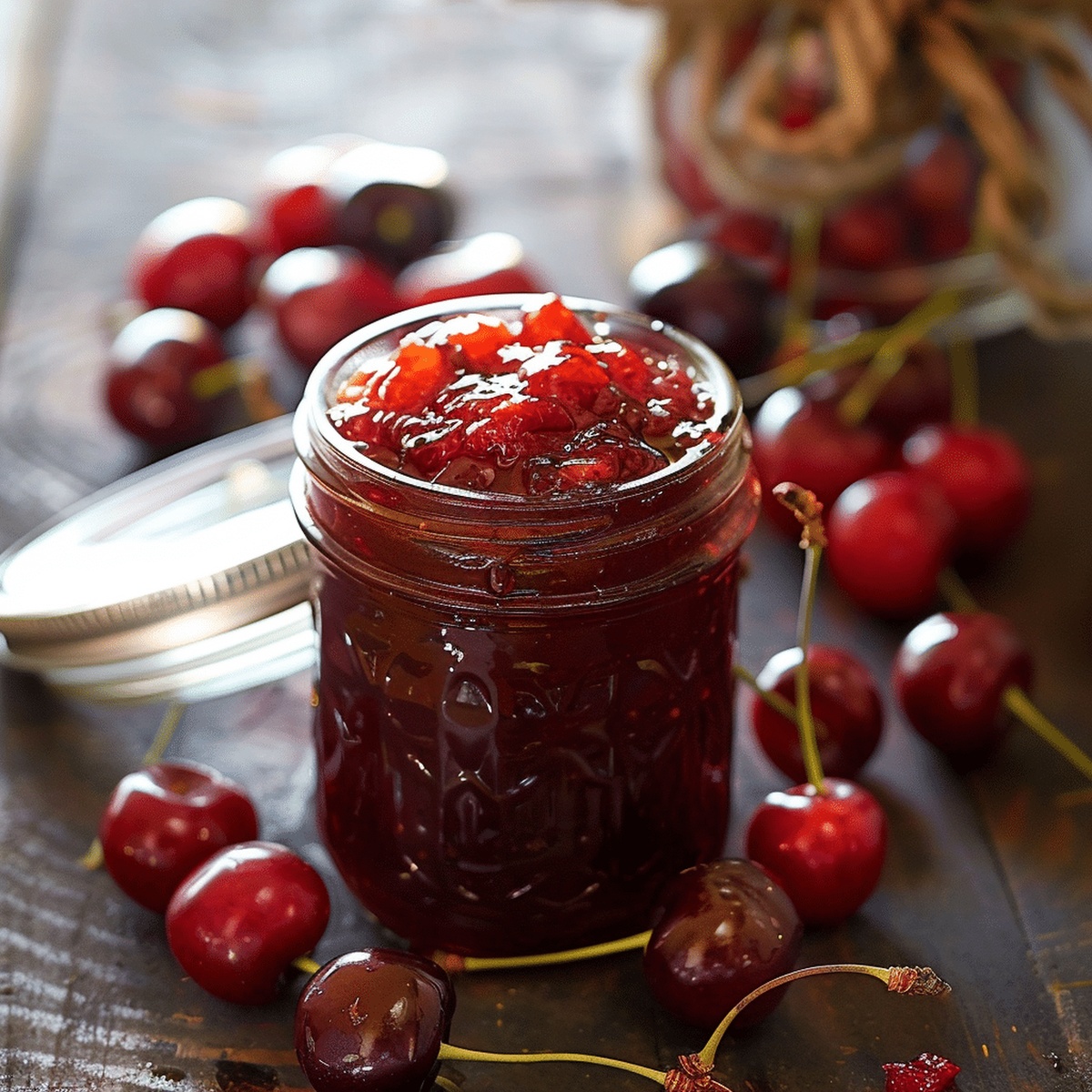 Sour Cherry Jam Recipe