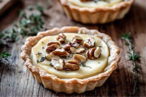 Goat Cheese And Walnut Tarts Recipe