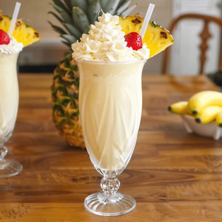 Pina Colada Milkshakes Recipe
