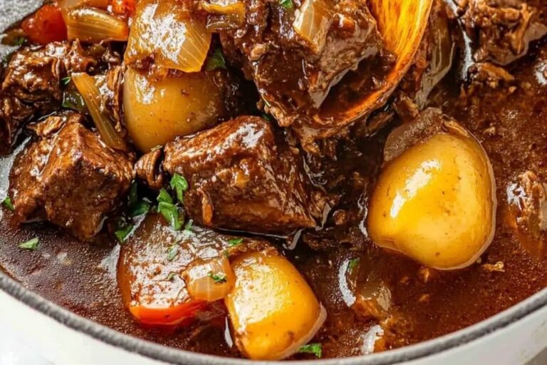 Beef Stifado (Greek Beef Stew) Recipe