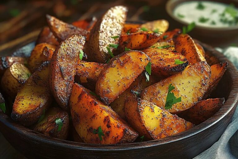 Roasted Potato Wedges Recipe
