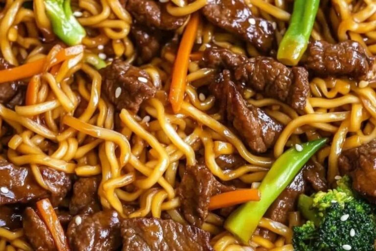 Beef Lo Mein Recipe