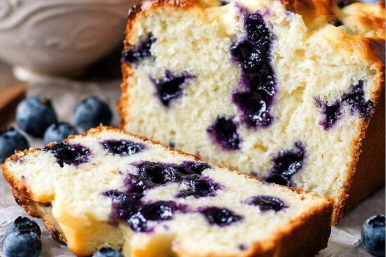 Blueberry Cream Cheese Loaf Recipe