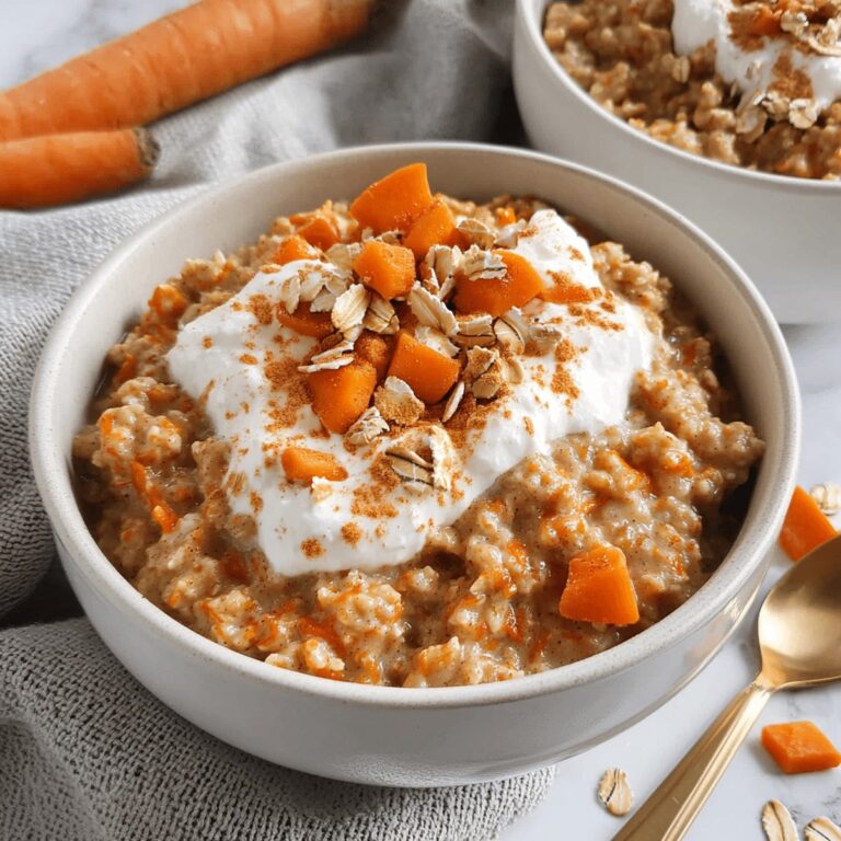 Carrot Cake Oatmeal Recipe