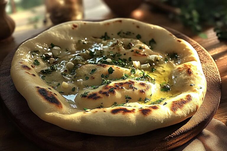 Garlic Naan Recipe