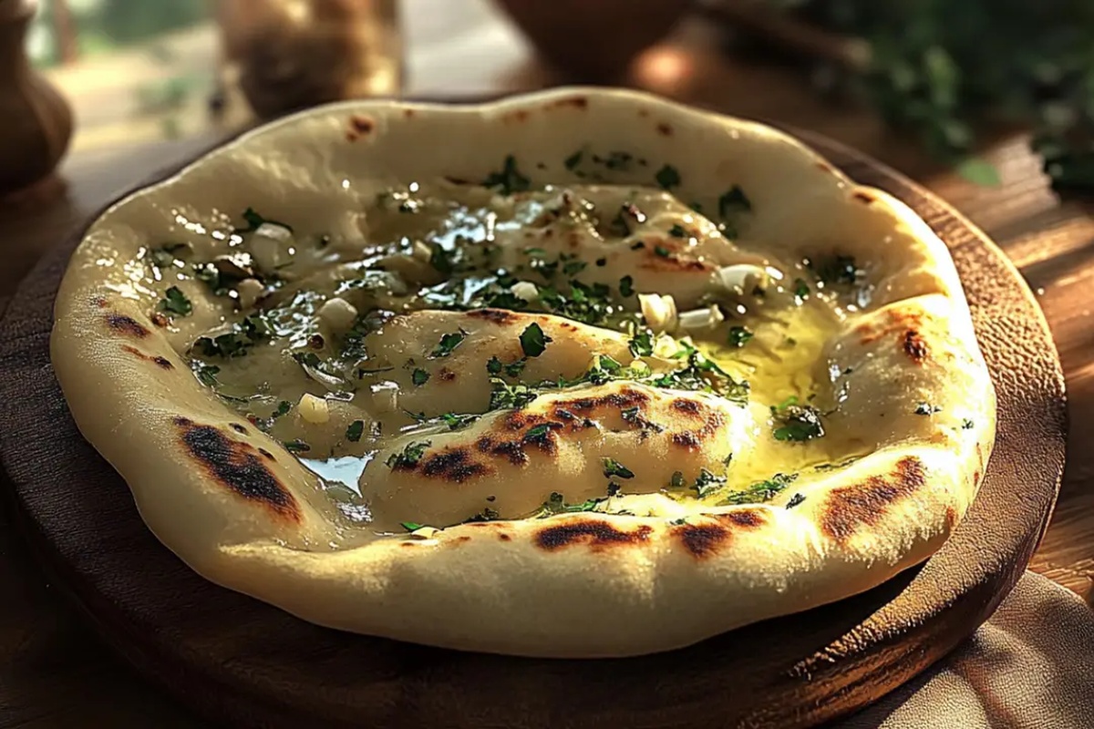 Garlic Naan Recipe