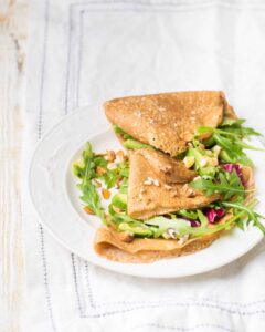 Chicken Crepe Wraps Recipe