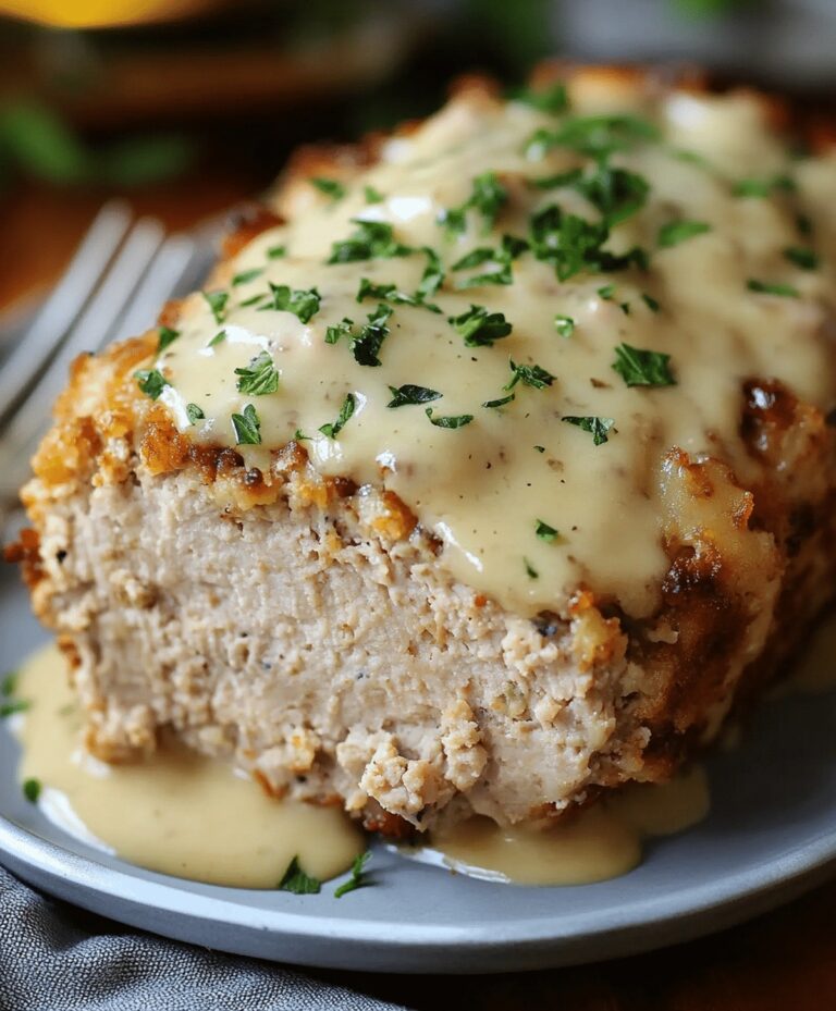 Chicken Cordon Bleu Meatloaf Recipe