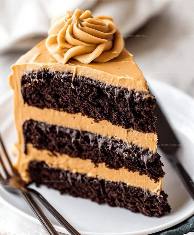 Homemade Chocolate Peanut Butter Cake Recipe