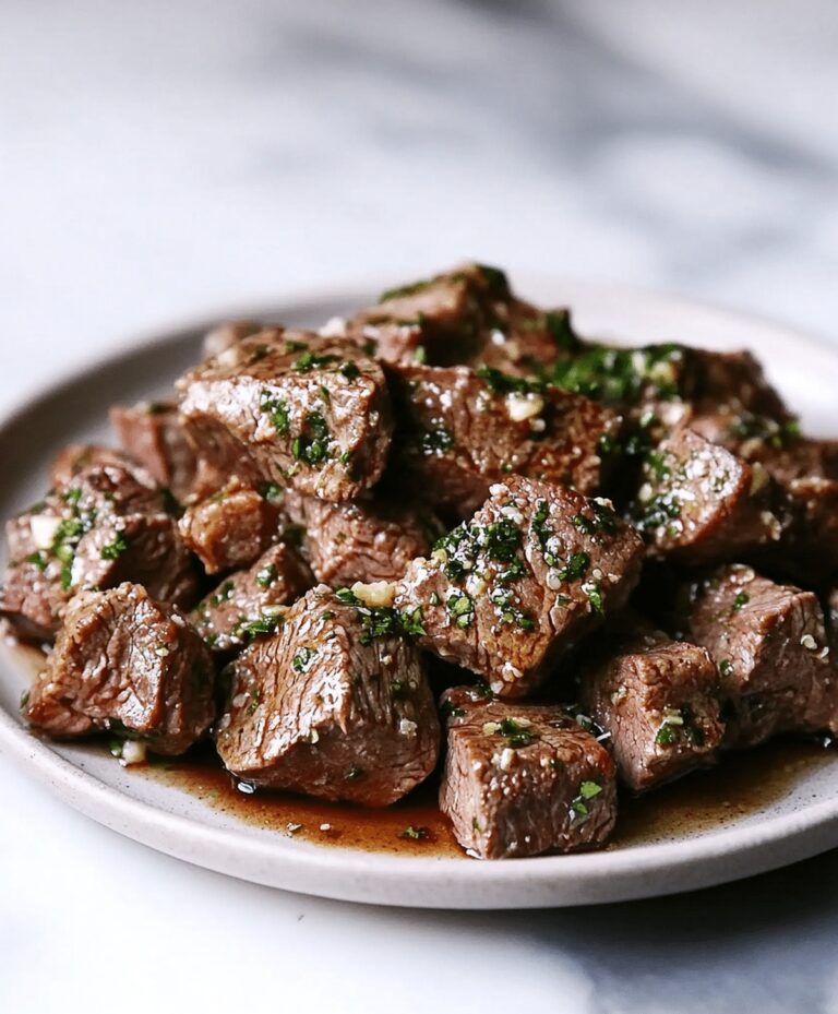 Garlic Butter Steak Bites Recipe