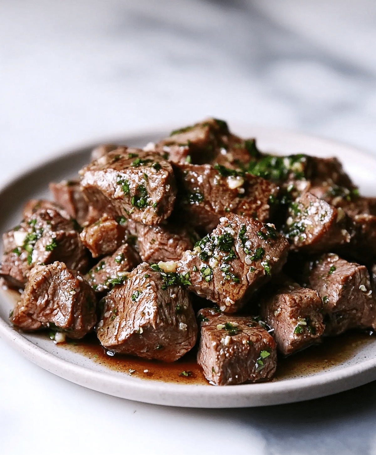 Garlic Butter Steak Bites Recipe
