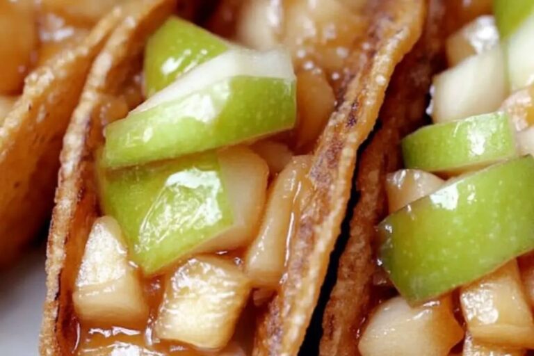 Irresistible Apple Cheesecake Tacos Recipe