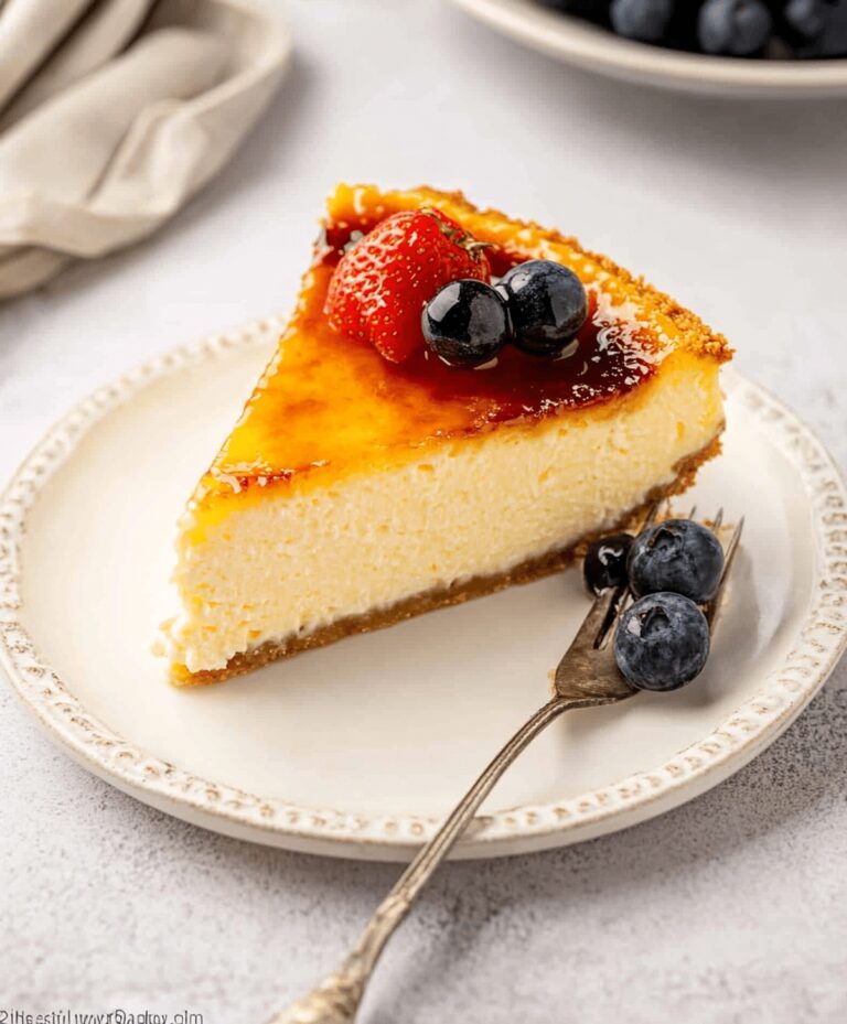 Creme Brulee Cheesecake Recipe