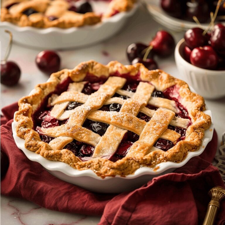Homemade Cherry Pie Recipe