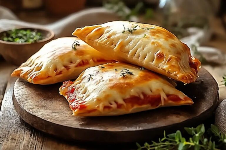 Homemade Pizza Pockets Recipe