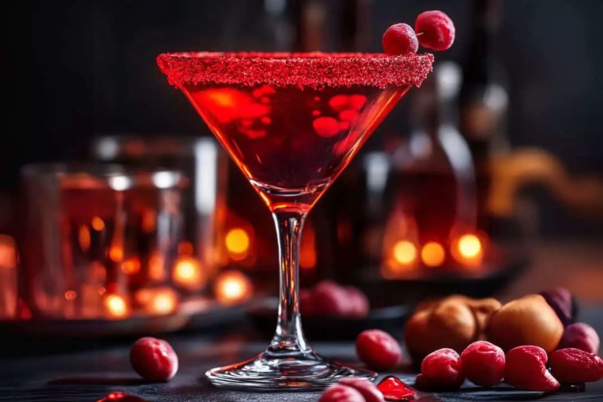 Vampire Kiss Martini Recipe