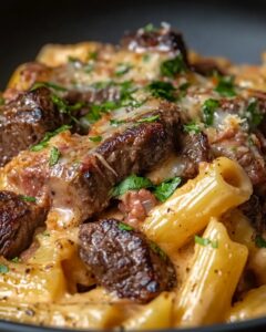Cajun Steak Pasta Recipe