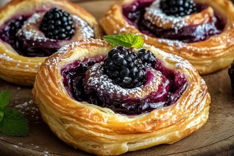 Blackberry Cream Cheese Danish Recipe
