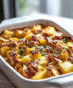 Loaded Chicken And Potato Casserole Recipe