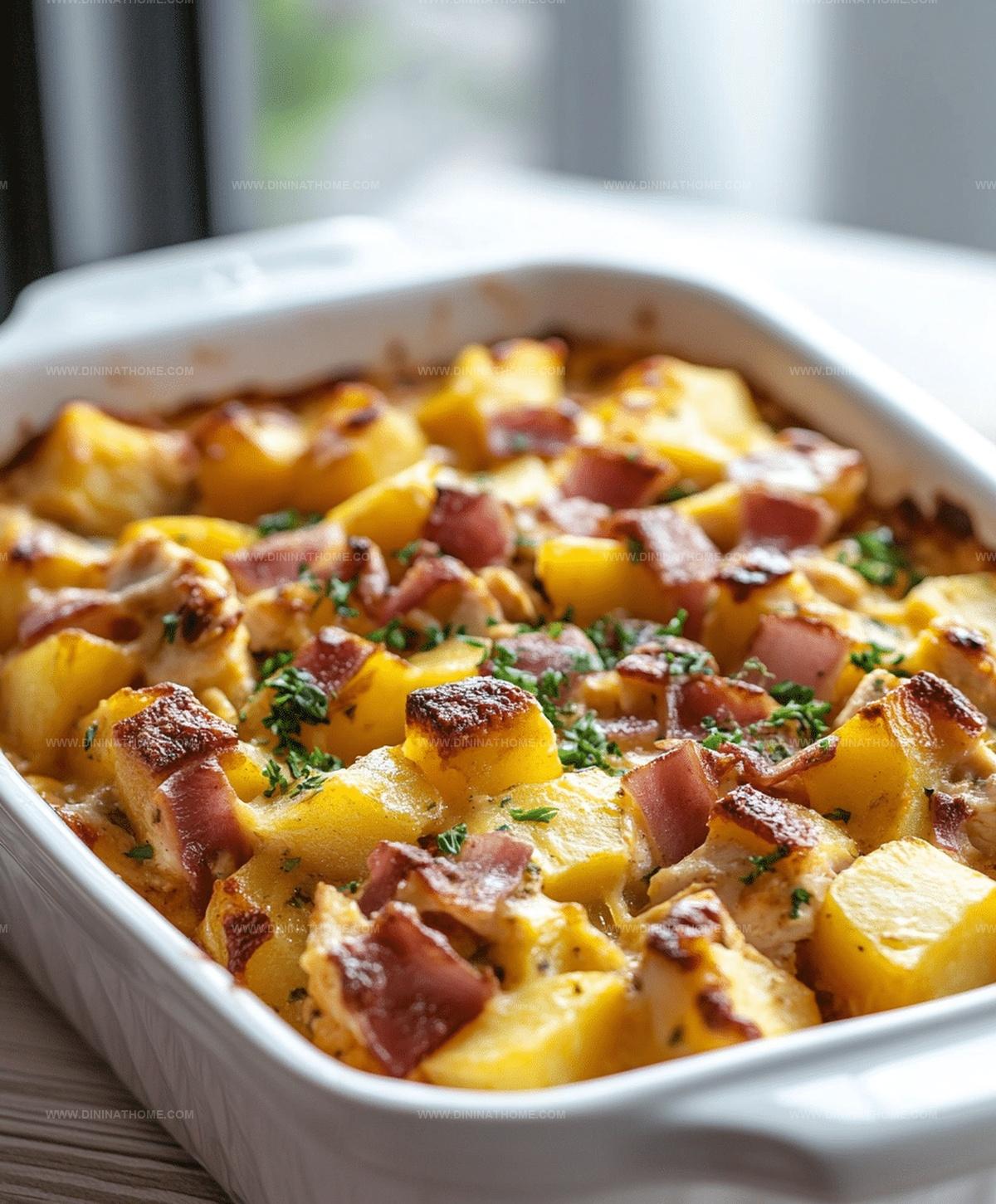 Loaded Chicken And Potato Casserole Recipe