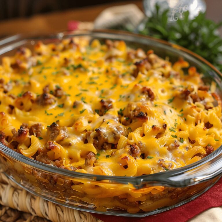 Hamburger Supreme Casserole Recipe