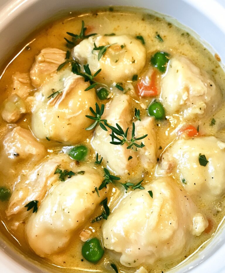 Crockpot Chicken And Dumplings Recipe