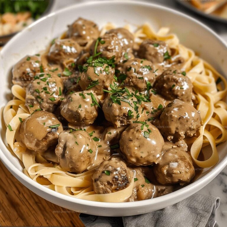 Meatball Stroganoff Recipe