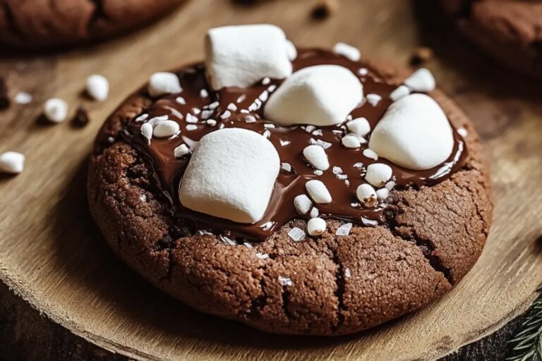 Hot Chocolate Marshmallow Cookies Recipe