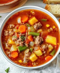 Vegetable Beef Soup Recipe
