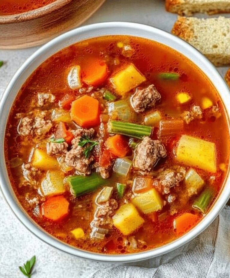 Vegetable Beef Soup Recipe