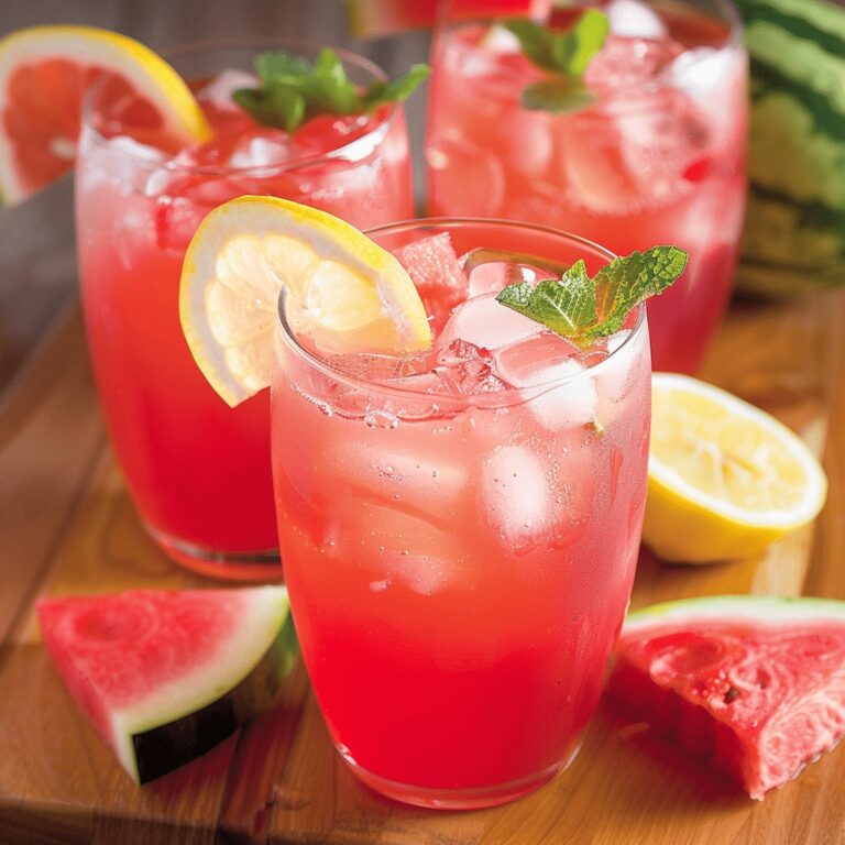 Watermelon Lemonade Recipe
