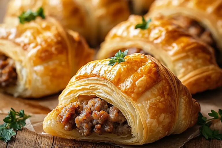 Sausage Cream Cheese Crescents Recipe