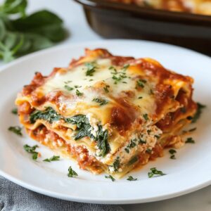 Easy Spinach Lasagna Recipe