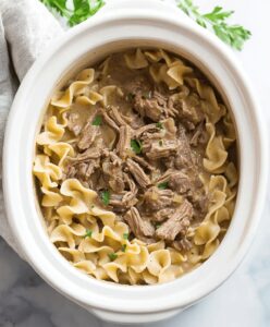 Crockpot Beef And Noodles Recipe