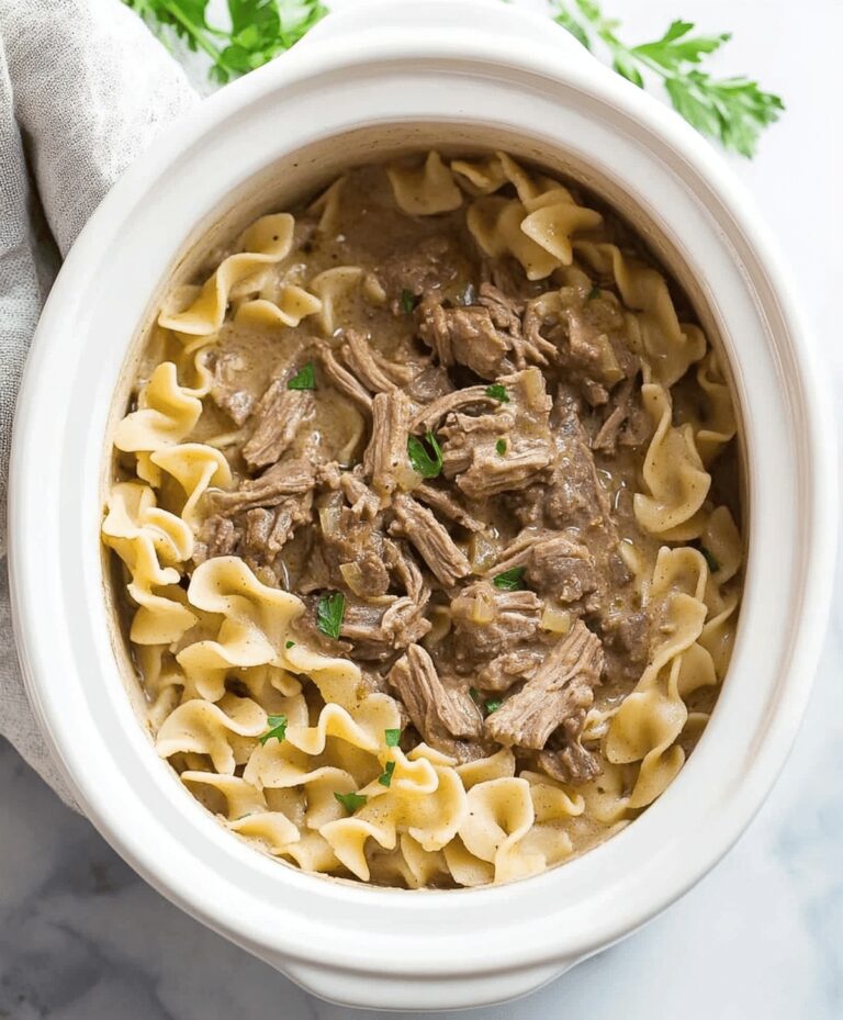 Crockpot Beef And Noodles Recipe