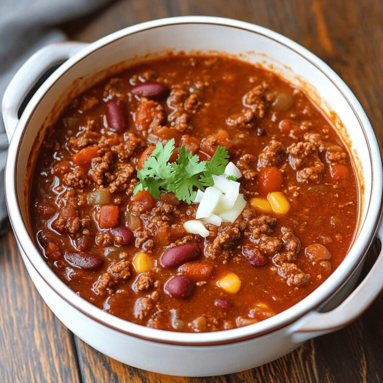 Beef Chili Recipe