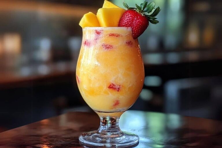Mango Strawberry Pina Colada Recipe