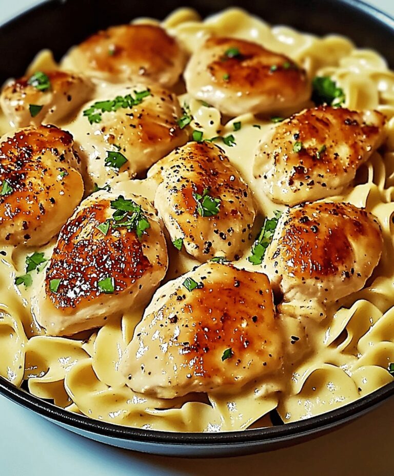 One-pan Chicken With Creamy Buttered Noodles Recipe