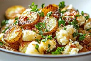 Perfect Crispy Smashed Potato Salad Recipe