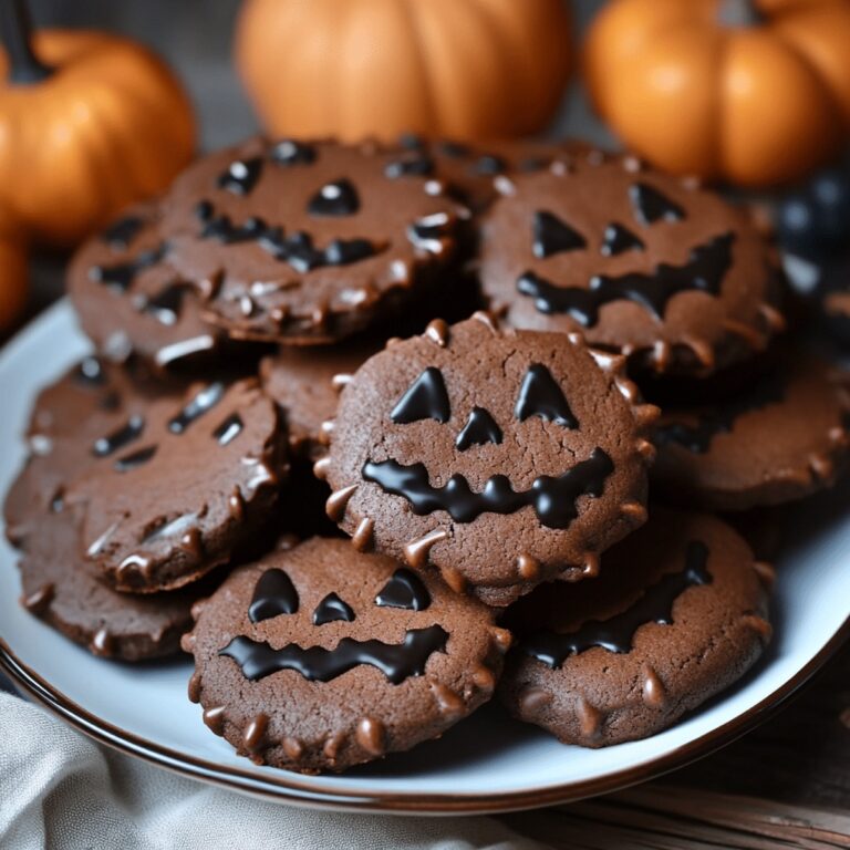 Halloween Chocolate Cookies Recipe