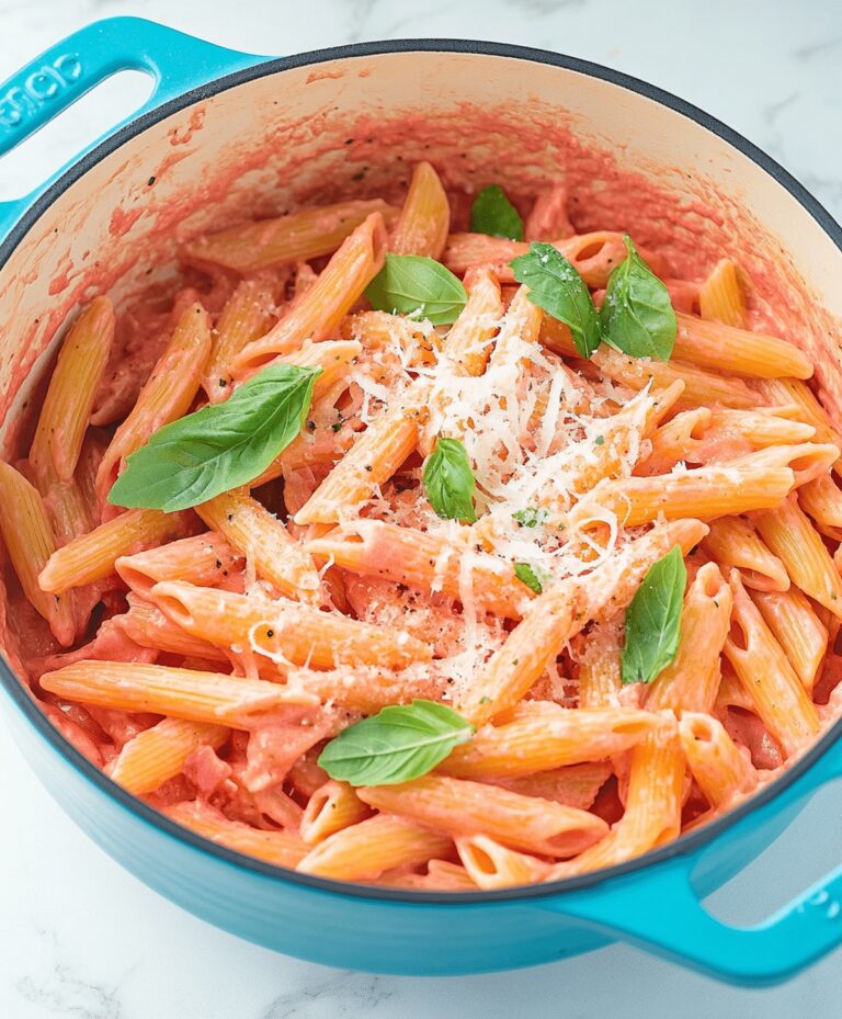 Italian Pink Sauce Rose Pasta Recipe