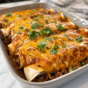Ground Beef Enchiladas Recipe