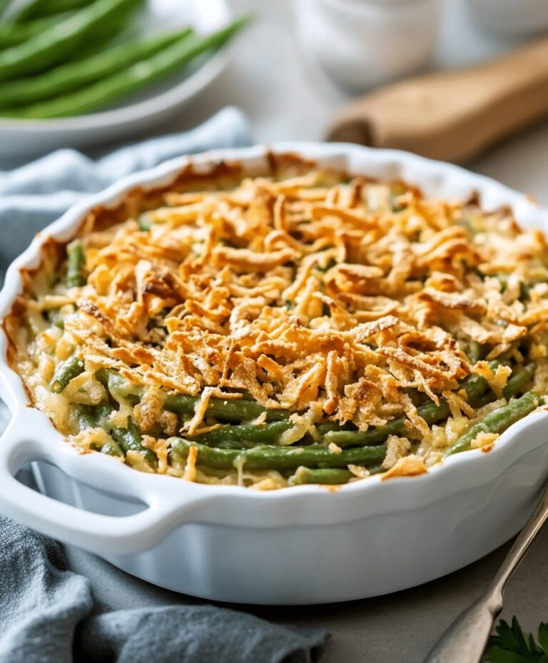 Classic Green Bean Casserole Recipe