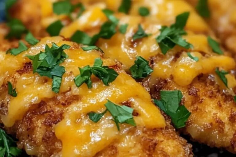 Crispy Cheddar Chicken Recipe