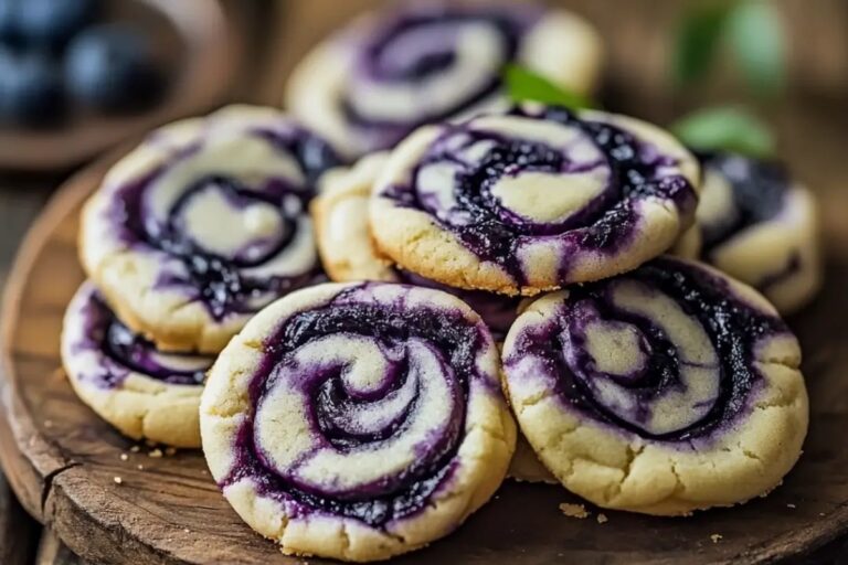 Blueberry Cheesecake Swirl Cookies Recipe