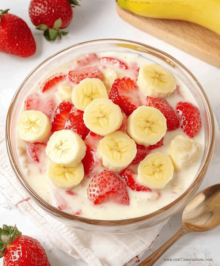 Strawberry Cheesecake Banana Pudding Recipe