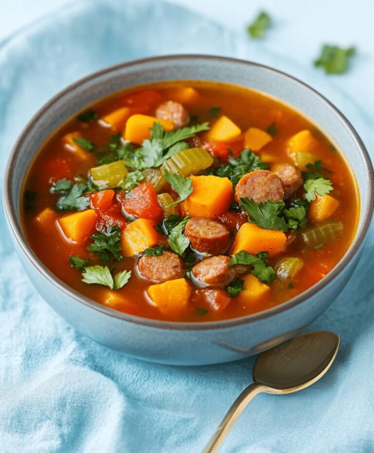 Sausage and Sweet Potato Soup Recipe