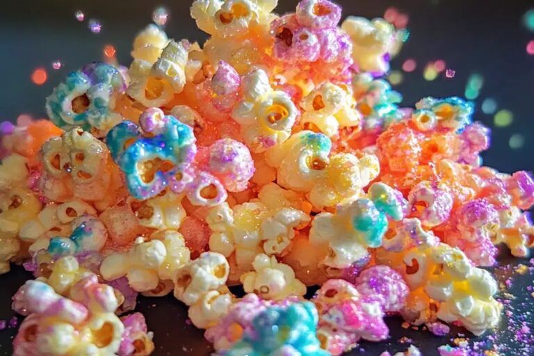 Prismatic Glow Popcorn Clusters Recipe