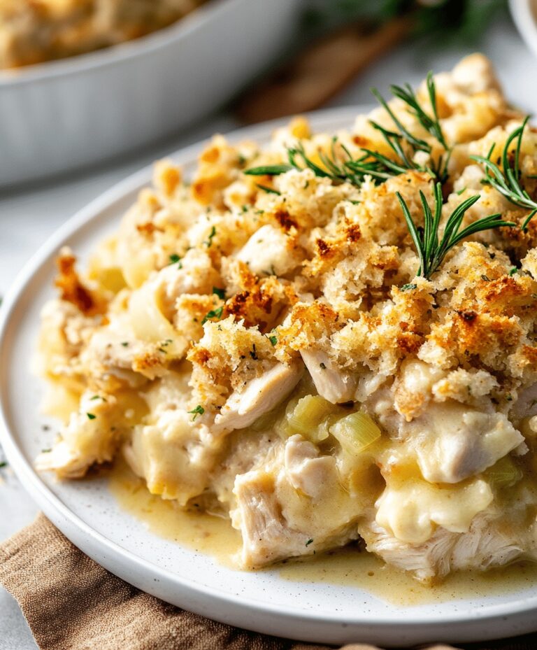 Best Chicken Stuffing Bake Recipe